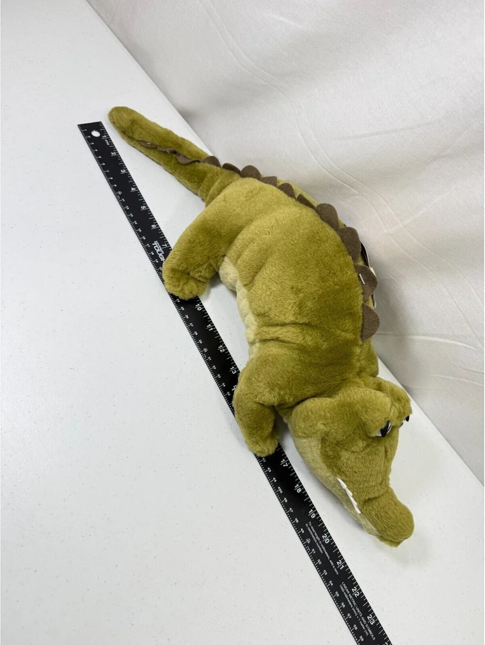 VTG Disney Classic Sears Crocodile Peter Pan Tick Tock Plush Stuffed Animal 21”